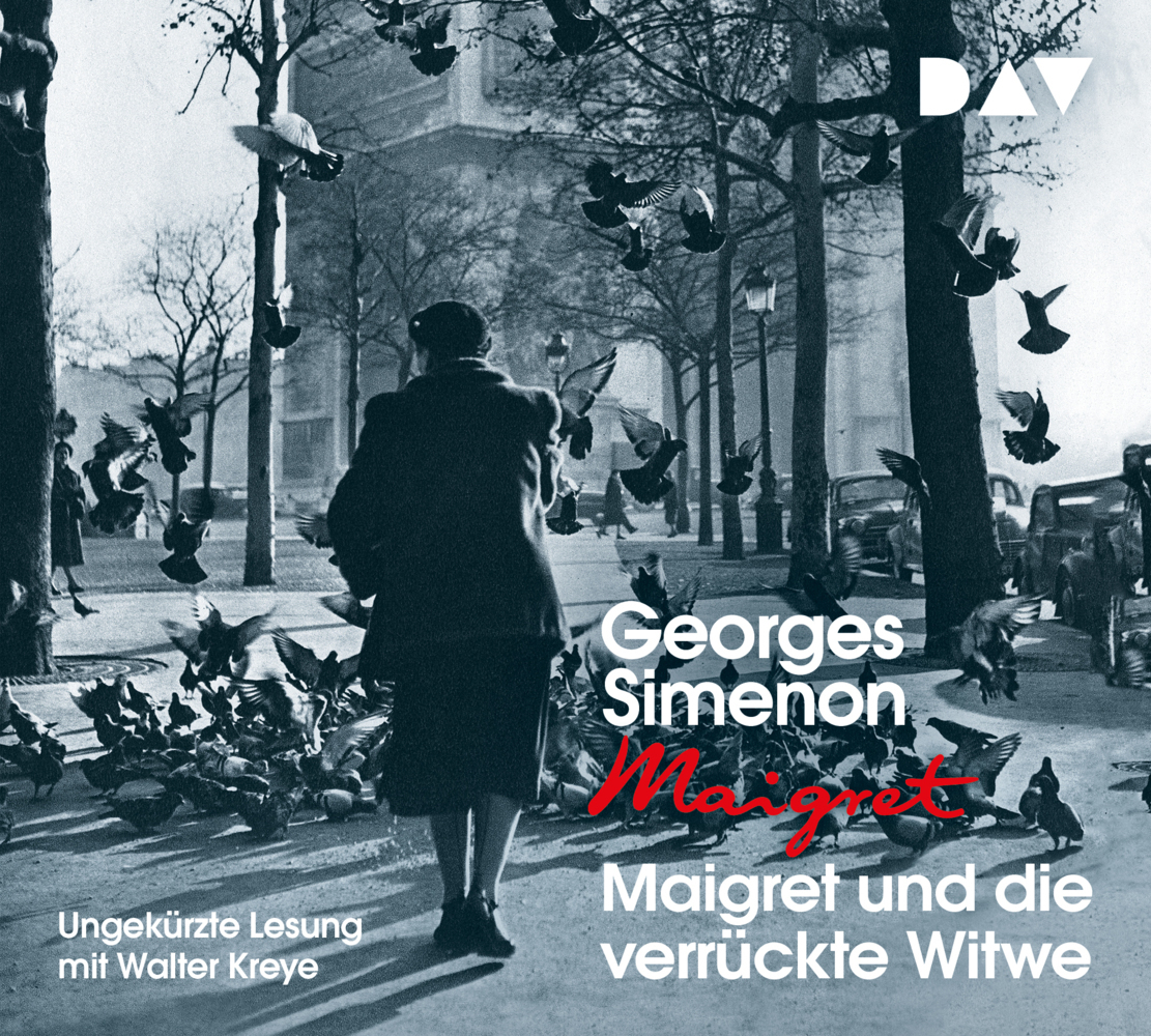 Cover: 9783742417268 | Maigret und die verrückte Witwe, 4 Audio-CD | Georges Simenon | CD