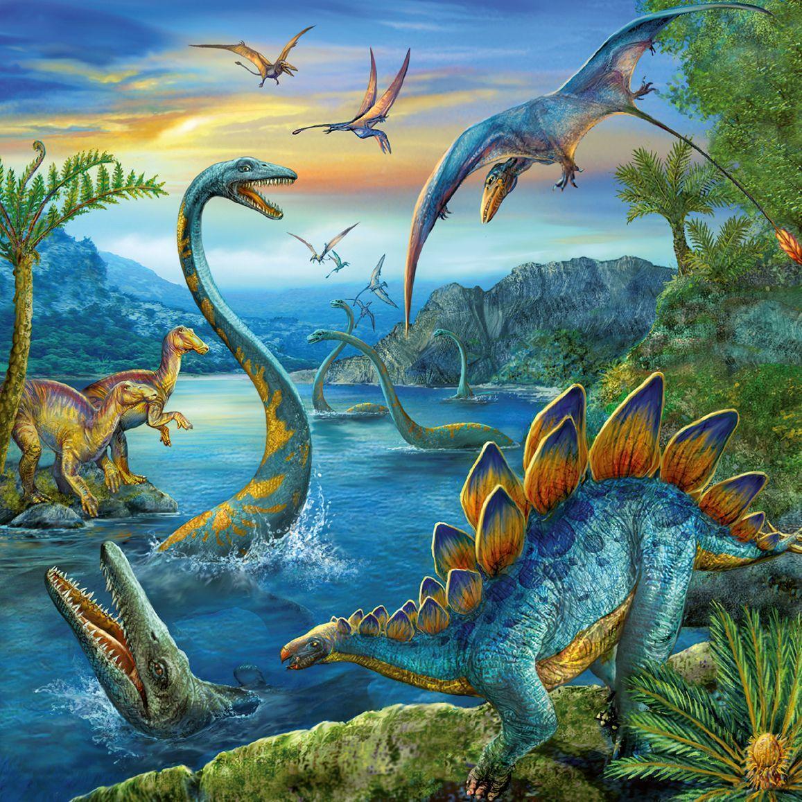 Bild: 4005556093175 | Faszination Dinosaurier. Puzzle 3 X 49 Teile | Spiel | Deutsch | 2012