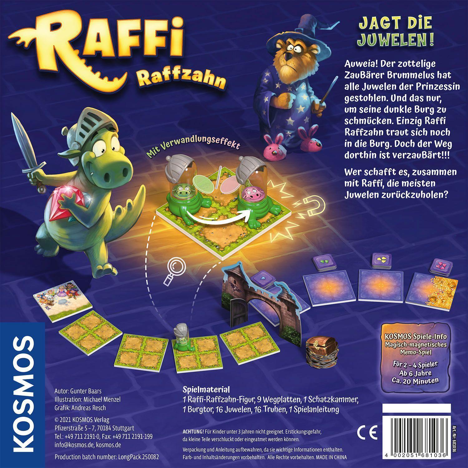 Bild: 4002051681036 | Raffi Raffzahn | Kinderspiel | Gunter Baars | Spiel | 681036 | Deutsch