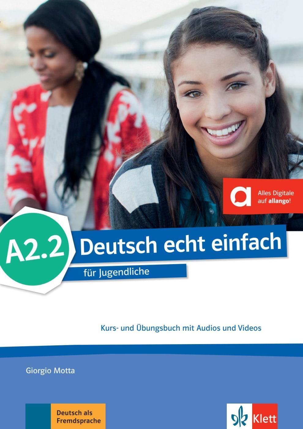 Cover: 9783126765299 | Deutsch echt einfach A2.2. Kurs- und Übungsbuch mit Audios und...