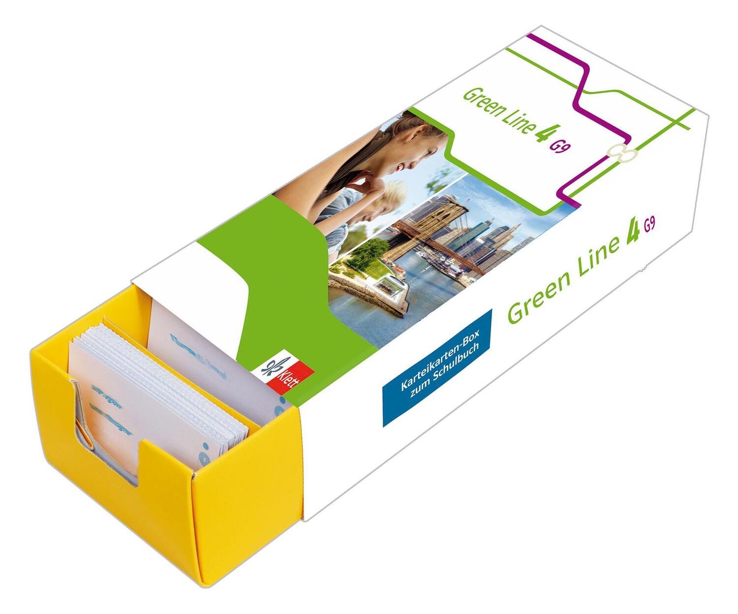 Cover: 9783129240441 | Vokabel-Lernbox zum Schulbuch. Green Line 4. G9. Klasse 8 | Buch