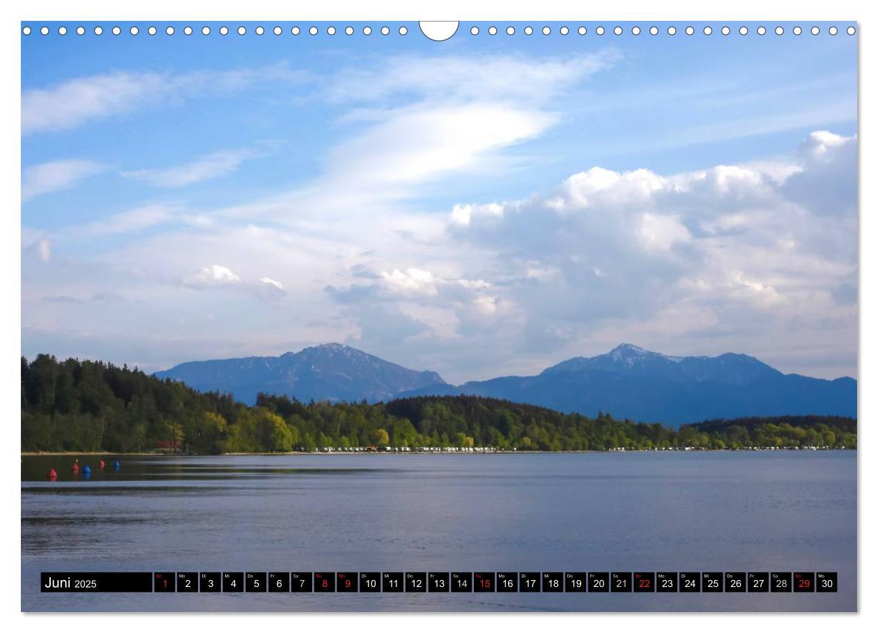 Bild: 9783435460144 | Am schönen Chiemsee (Wandkalender 2025 DIN A3 quer), CALVENDO...