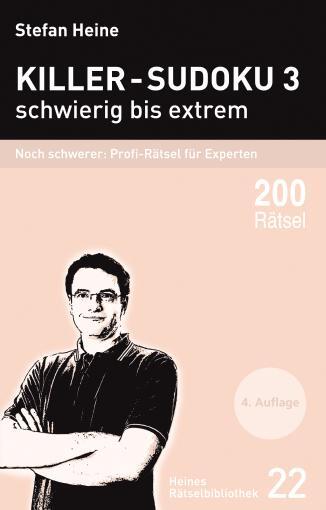 Cover: 9783939940210 | Killer-Sudoku 3 - schwierig bis extrem | Stefan Heine | Taschenbuch