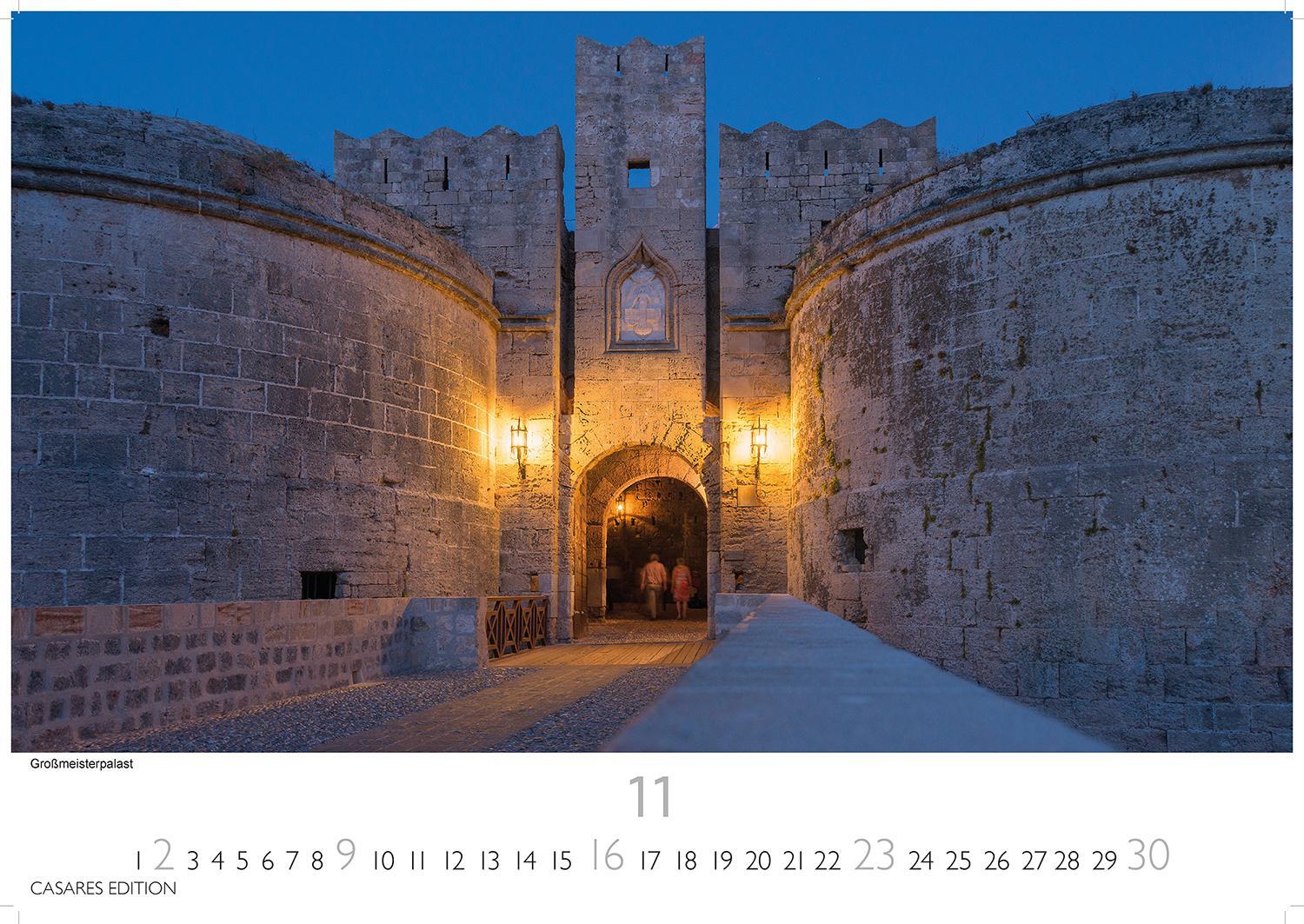 Bild: 9781835240809 | Rhodos 2025 L 35x50cm | Kalender | 14 S. | Deutsch | 2025