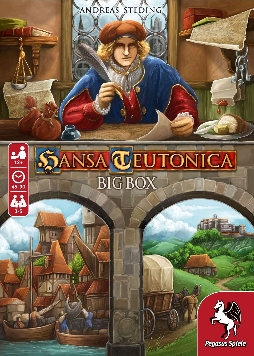 Cover: 4250231718076 | Hansa Teutonica Big Box (deutsch/englisch) | Andreas Steding | Spiel