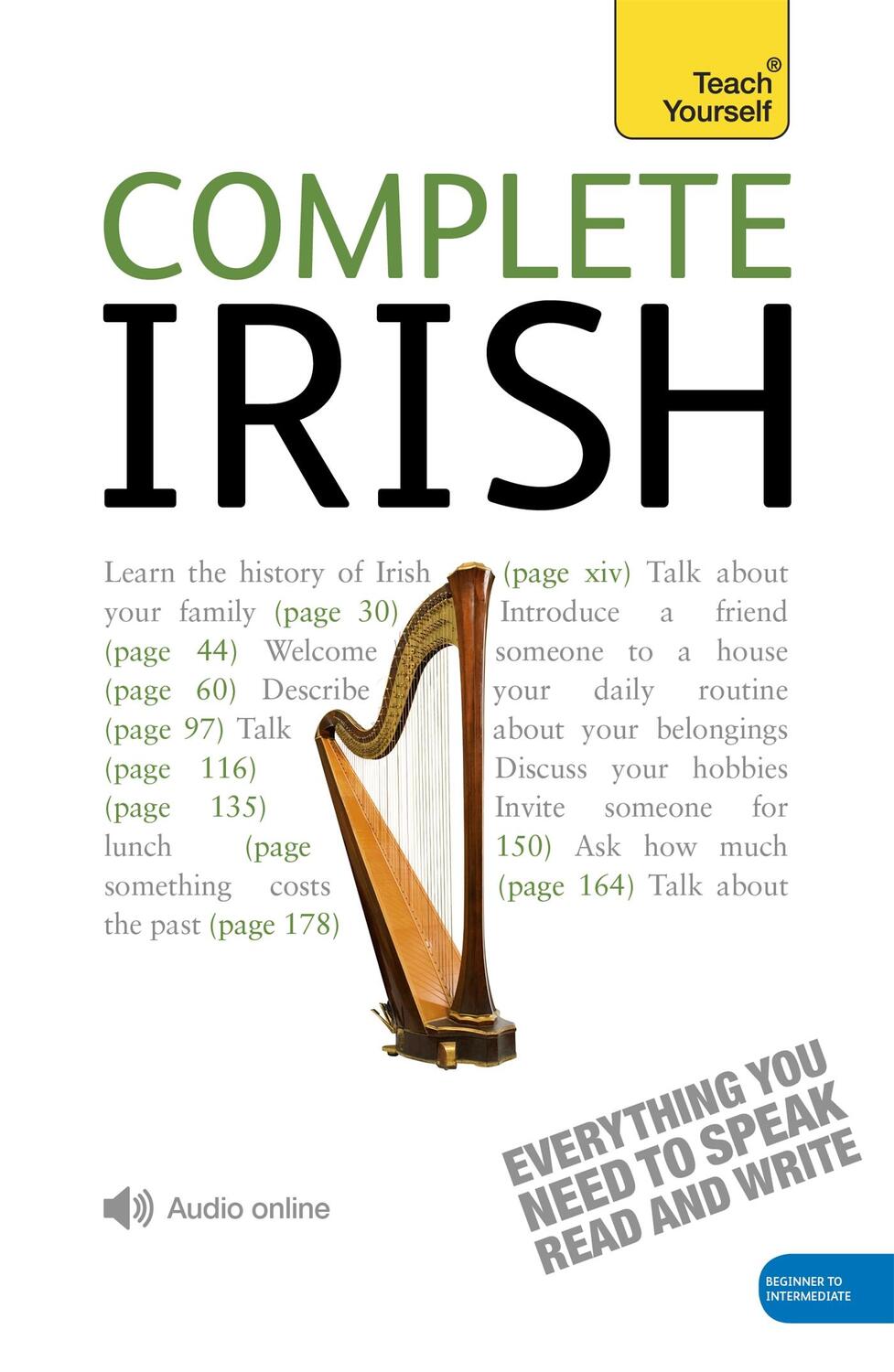 Cover: 9781444102352 | Complete Irish Beginner to Intermediate Book and Audio Course | Buch
