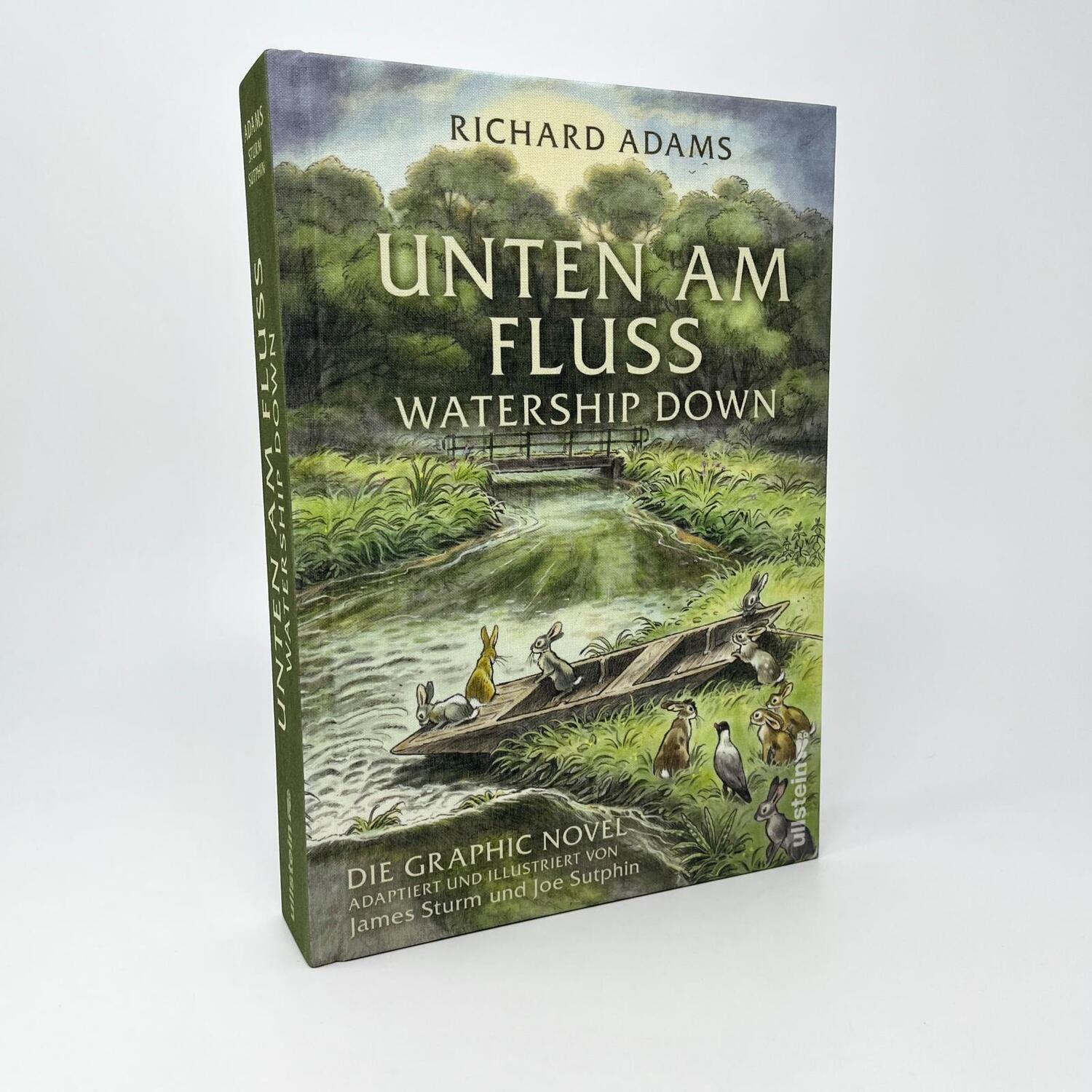 Bild: 9783550202513 | Unten am Fluss: Die Graphic Novel | Richard Adams | Buch | 384 S.