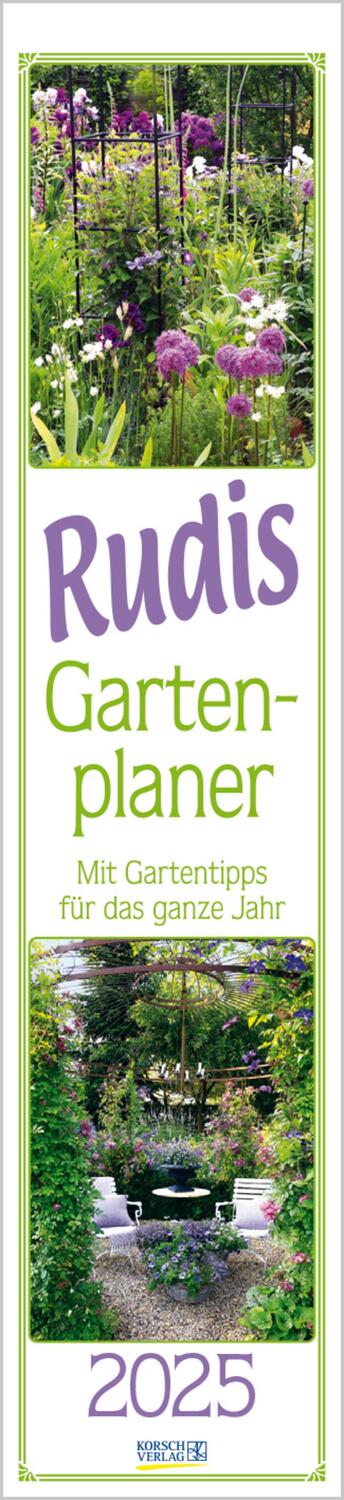 Cover: 9783731877325 | Rudis Gartenplaner 2025 | Langplaner | Verlag Korsch | Kalender | 2025