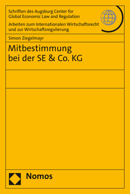 Cover: 9783848783892 | Mitbestimmung bei der SE &amp; Co. KG | Simon Ziegelmayr | Taschenbuch