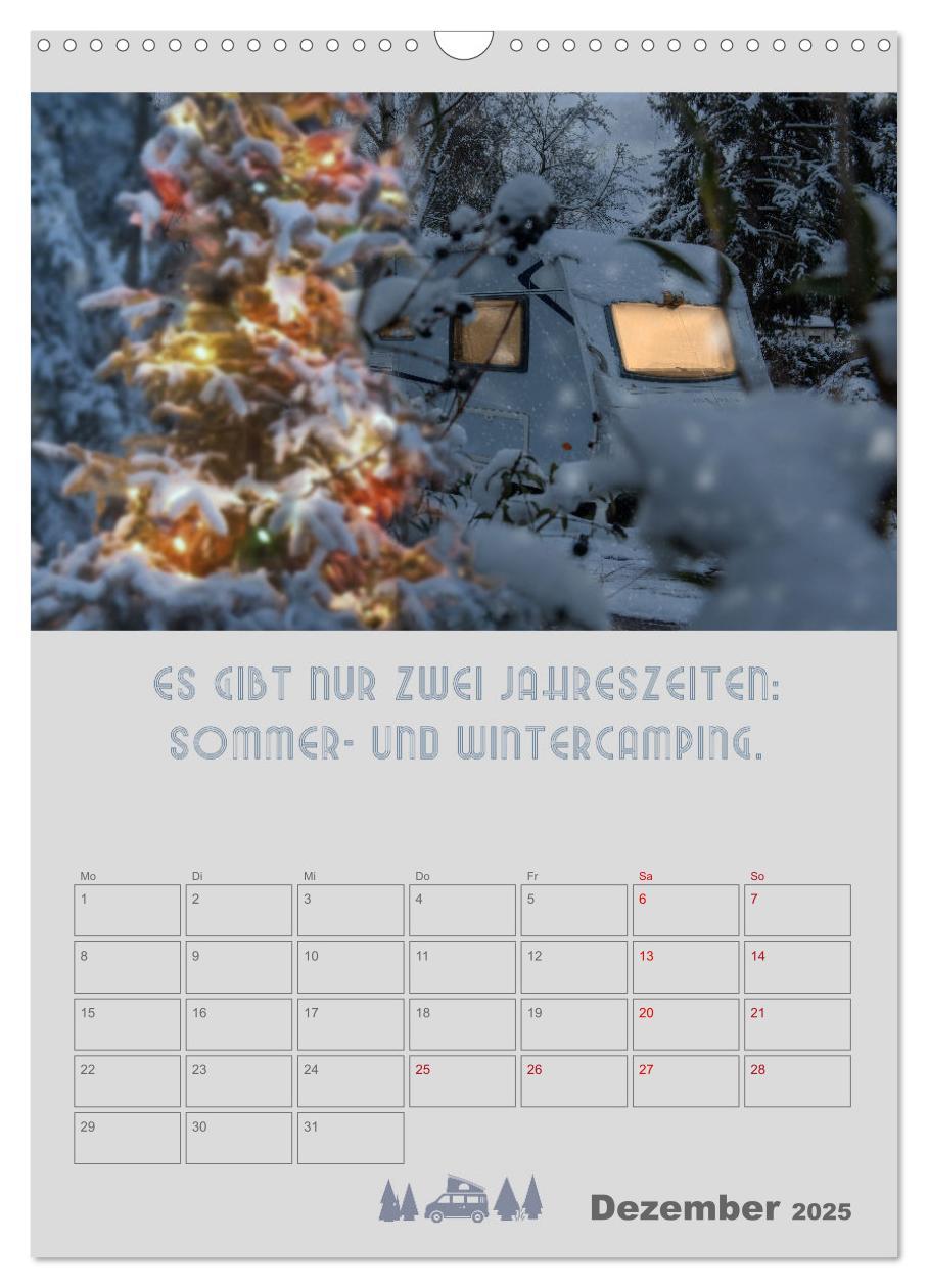 Bild: 9783435920419 | Camping - Hotel kann jeder! (Wandkalender 2025 DIN A3 hoch),...