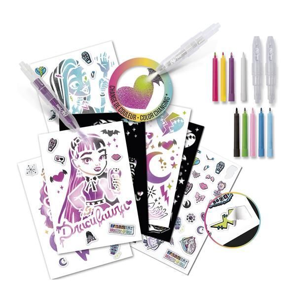 Bild: 3181860236925 | Lansay - BLOPENS Sprühstifteset Monster High | Blopens | Spiel | 2024