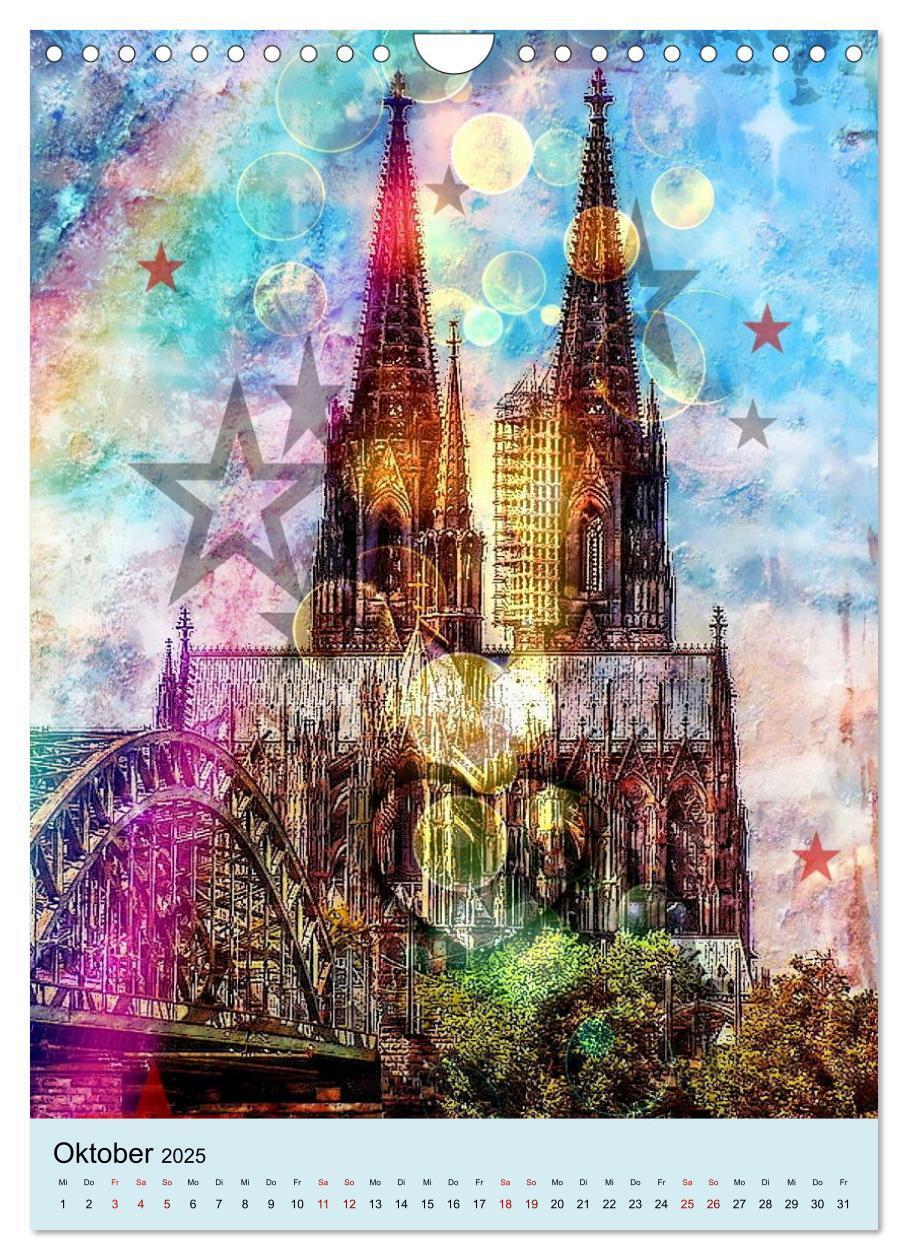 Bild: 9783435925995 | Köln ming Stadt (Wandkalender 2025 DIN A4 hoch), CALVENDO...