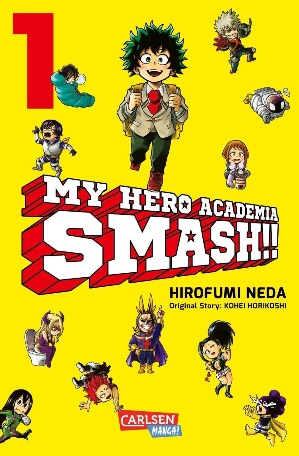 Cover: 9783551755964 | My Hero Academia Smash 1 | Kohei Horikoshi (u. a.) | Taschenbuch