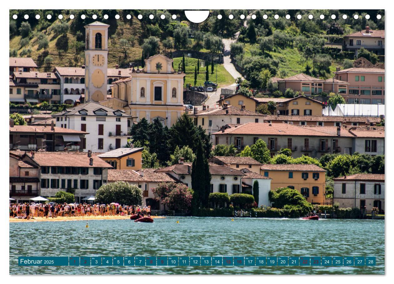 Bild: 9783435049264 | Iseo-See (Wandkalender 2025 DIN A4 quer), CALVENDO Monatskalender