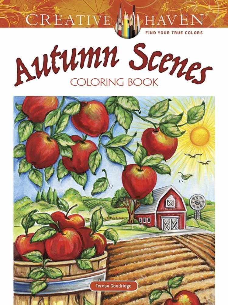Cover: 9780486812748 | Creative Haven Autumn Scenes Coloring Book | Teresa Goodridge | Buch