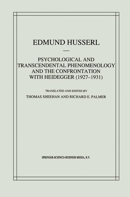Cover: 9789048199228 | Psychological and Transcendental Phenomenology and the...