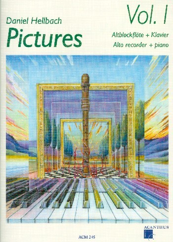Cover: 9990000217885 | Pictures 1 | Alt-Blockflöte und Klavier, Mit CD | Broschüre | 16 S.