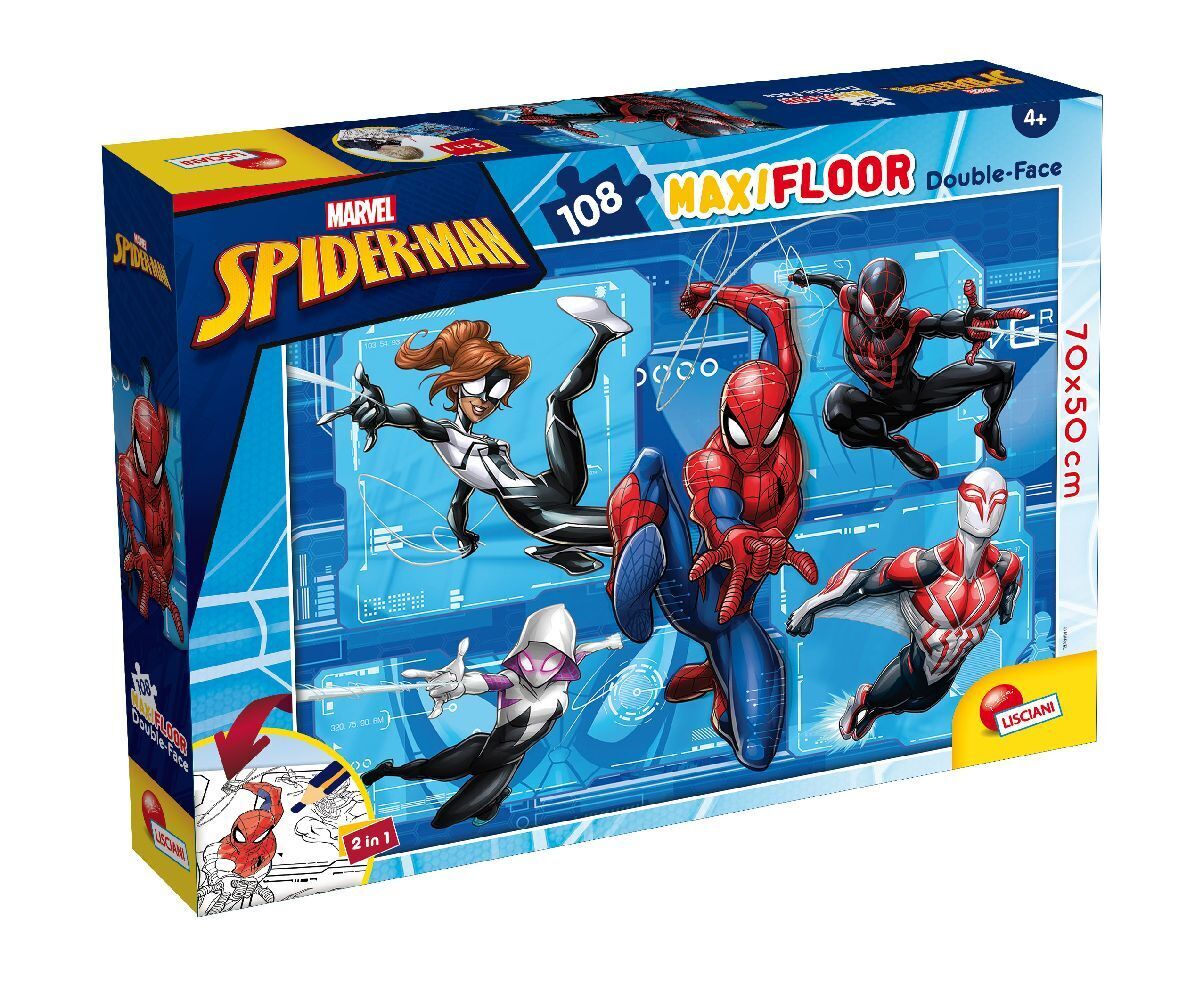 Cover: 8008324099764 | Marvel Puzzle Df Maxi Floor 108 Spiderman | Spiel | 99764 | Deutsch
