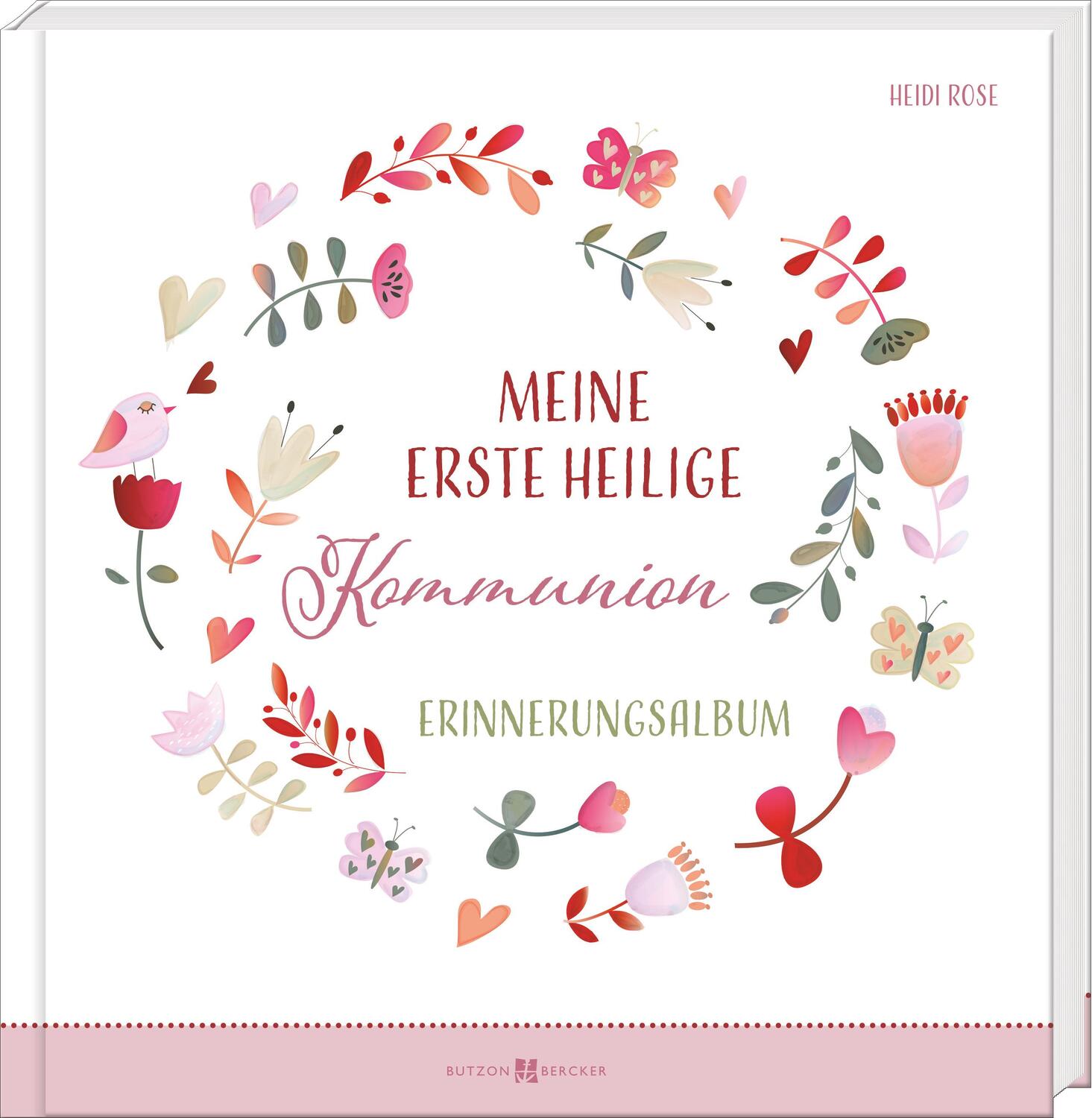 Cover: 9783766636270 | Meine erste heilige Kommunion | Erinnerungsalbum | Heidi Rose | Buch