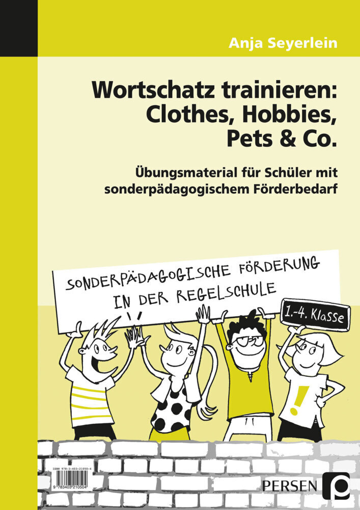 Cover: 9783403210504 | Wortschatz trainieren: Clothes, Hobbies, Pets & Co | Anja Seyerlein