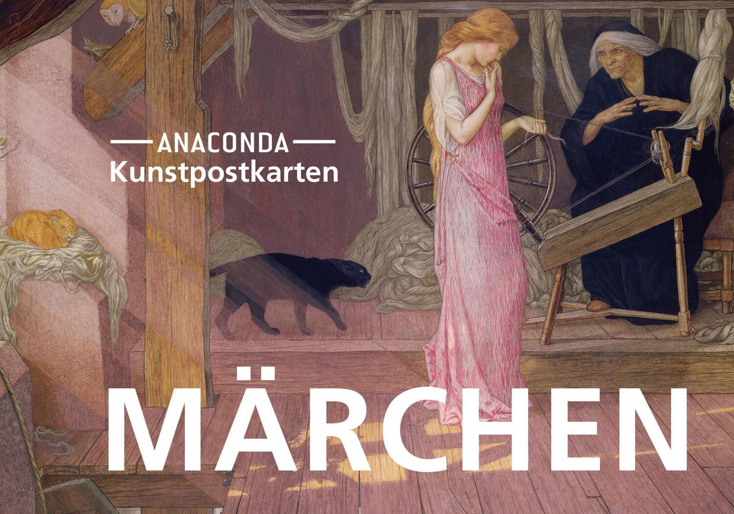 Cover: 9783730611838 | Postkarten-Set Märchen | 18 Kunstpostkarten | Anaconda Verlag | Stück