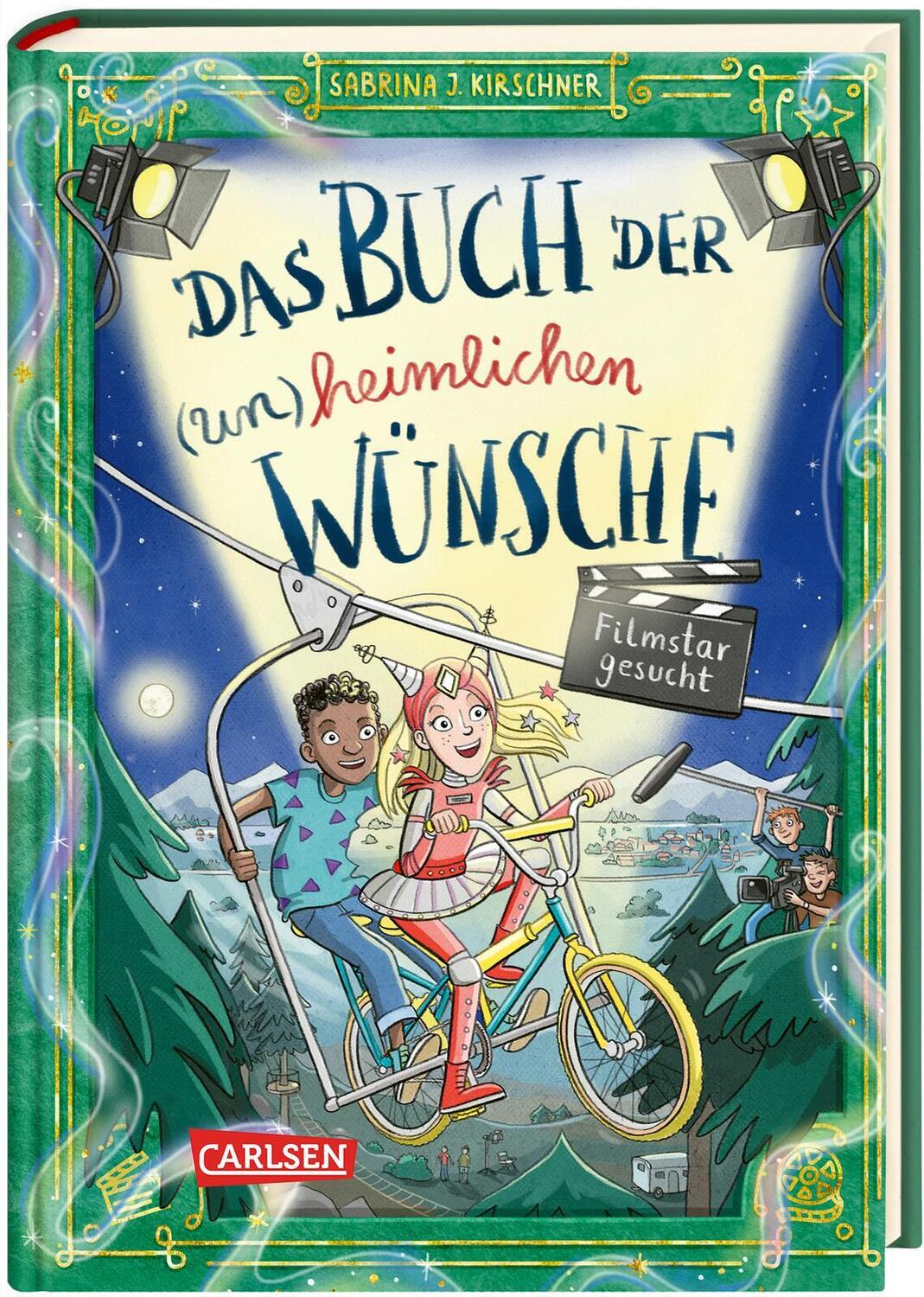 Cover: 9783551653284 | Das Buch der (un)heimlichen Wünsche 3: Filmstar gesucht | Kirschner