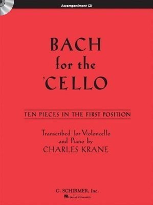 Cover: 9781617806407 | Bach for the Cello: 10 Easy Pieces in 1st Position | Charles Krane
