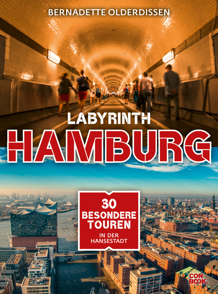 Cover: 9783958893894 | Labyrinth Hamburg | Bernadette Olderdissen | Taschenbuch | 192 S.