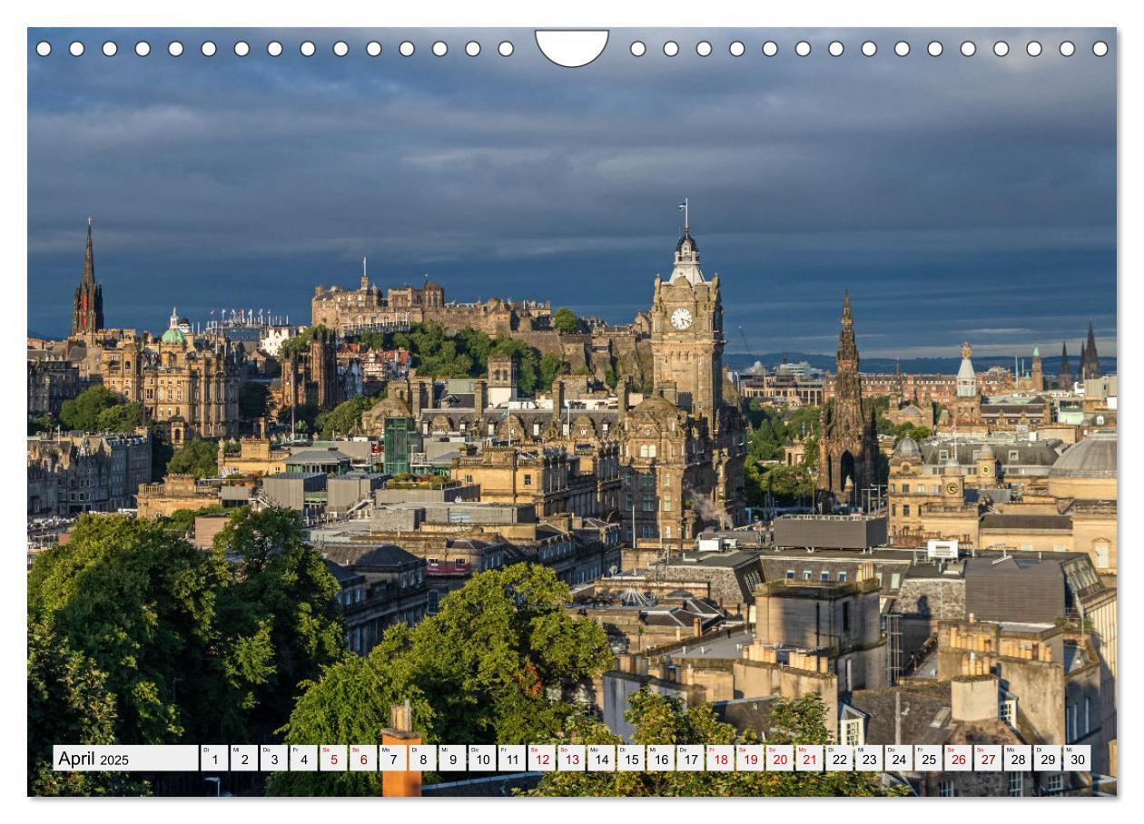 Bild: 9783457176146 | Wunderschönes Edinburgh (Wandkalender 2025 DIN A4 quer), CALVENDO...