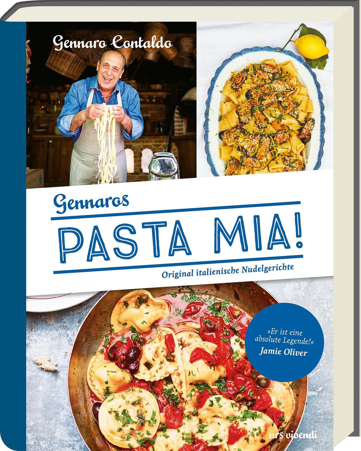 Cover: 9783747201176 | Pasta Mia! | Original italienische Nudelgerichte | Gennaro Contaldo
