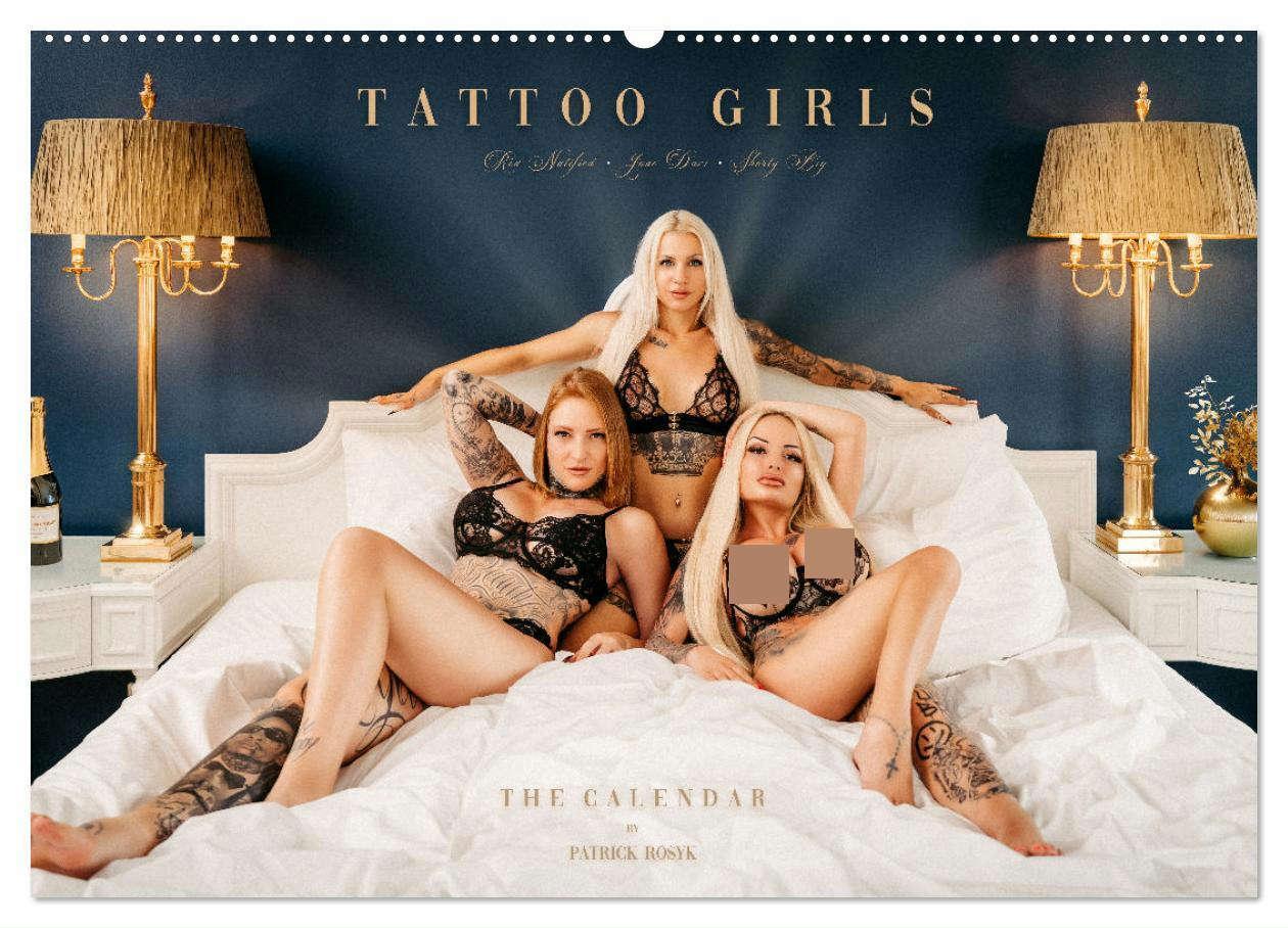 Cover: 9783457204689 | Tattoo Girls - Jane Davi, Red.Natified, Shorty BIG (Wandkalender...