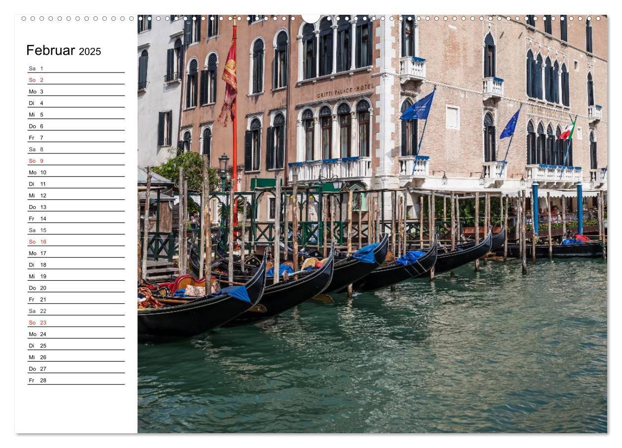 Bild: 9783435508471 | VENEDIG Eine Tour auf dem Canal Grande (Wandkalender 2025 DIN A2...