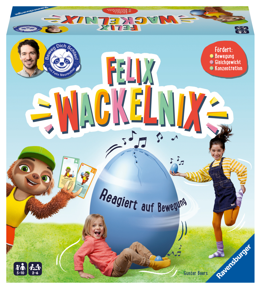 Cover: 4005556209316 | Felix Wackelnix (Kinderspiel) | Spiel | 62093100 | Deutsch | 2022