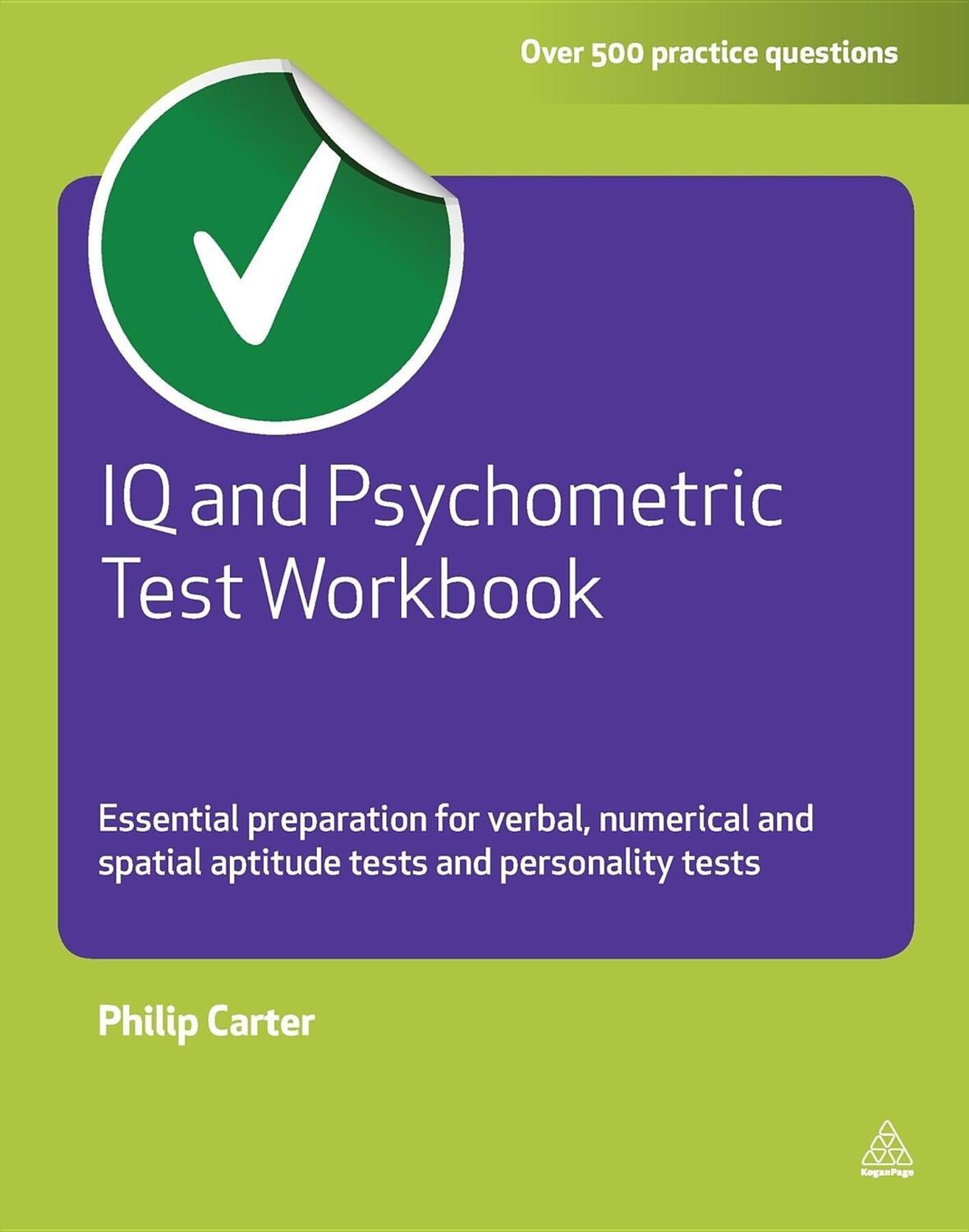 Cover: 9780749462611 | IQ and Psychometric Test Workbook | Philip Carter | Taschenbuch | 2011
