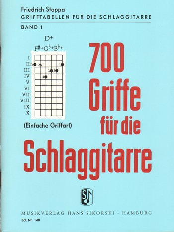 Cover: 9790003000176 | 700 Griffe für die Schlaggitarre | Friedrich Stoppa | Broschüre