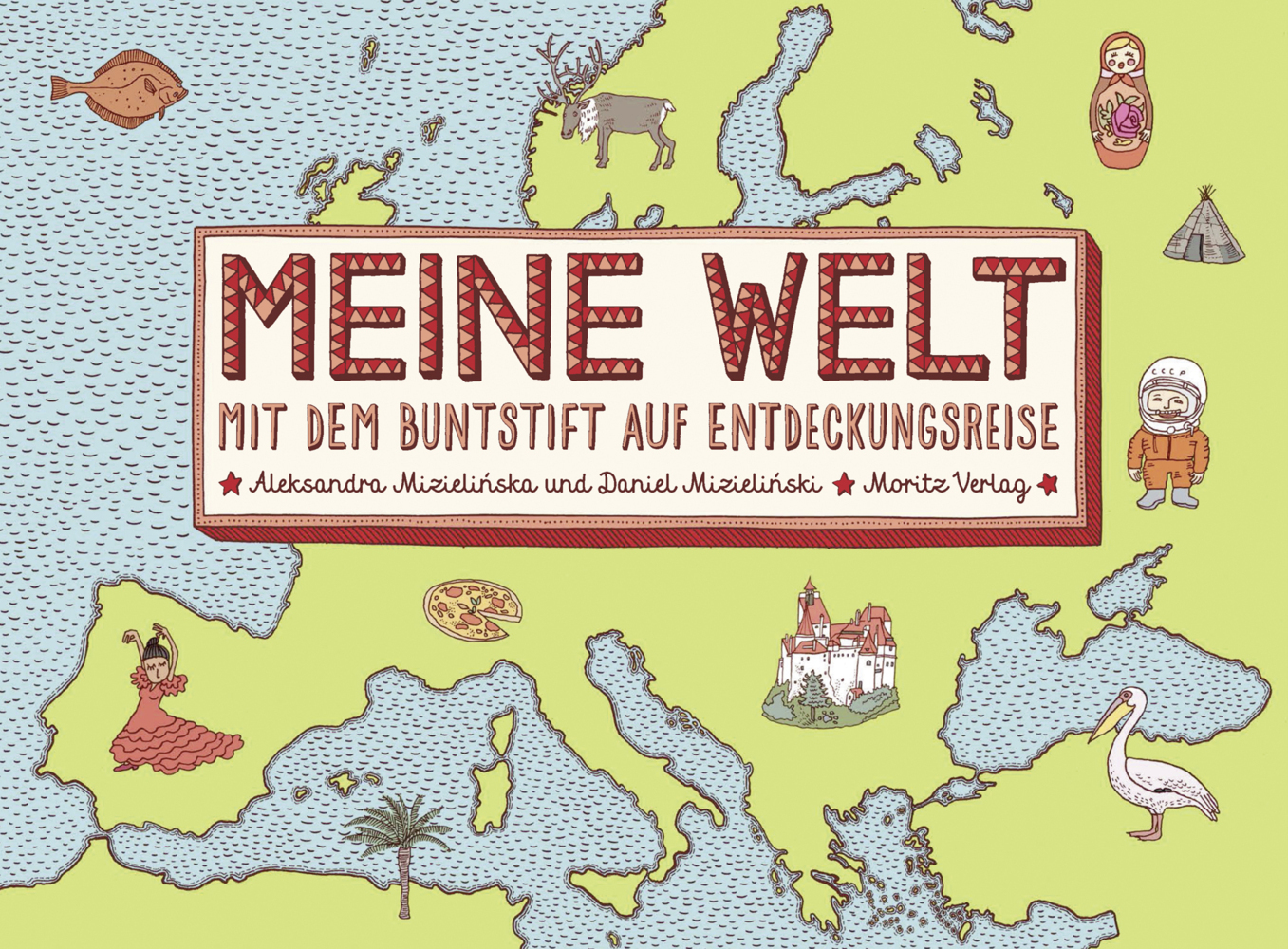 Cover: 9783895652905 | Meine Welt | Mit dem Buntstift auf Entdeckungsreise. Aktivtitätsblock