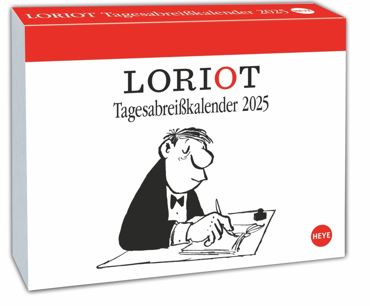 Cover: 9783756406265 | Loriot Tagesabreißkalender 2025 | Loriot | Kalender | Geblockt | 2025