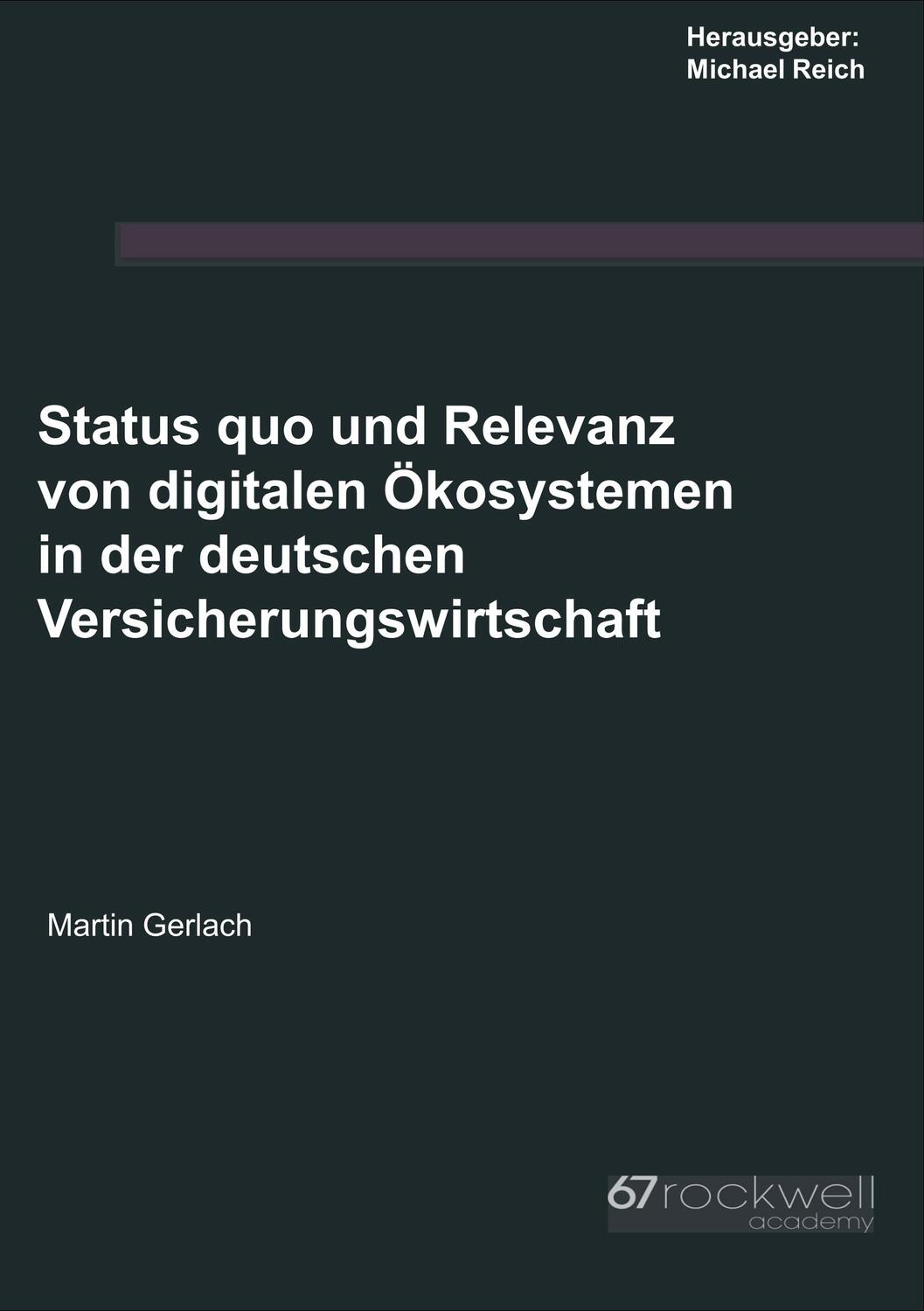 Cover: 9783749484546 | Status quo und Relevanz von digitalen Ökosystemen in der deutschen...