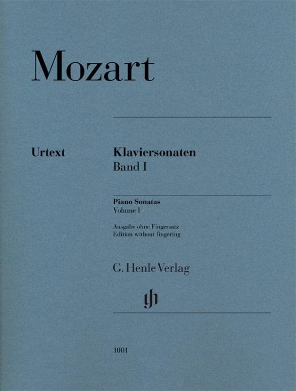 Cover: 9790201810010 | Klaviersonaten 1 br., Urtext | Wolfgang Amadeus Mozart | Taschenbuch