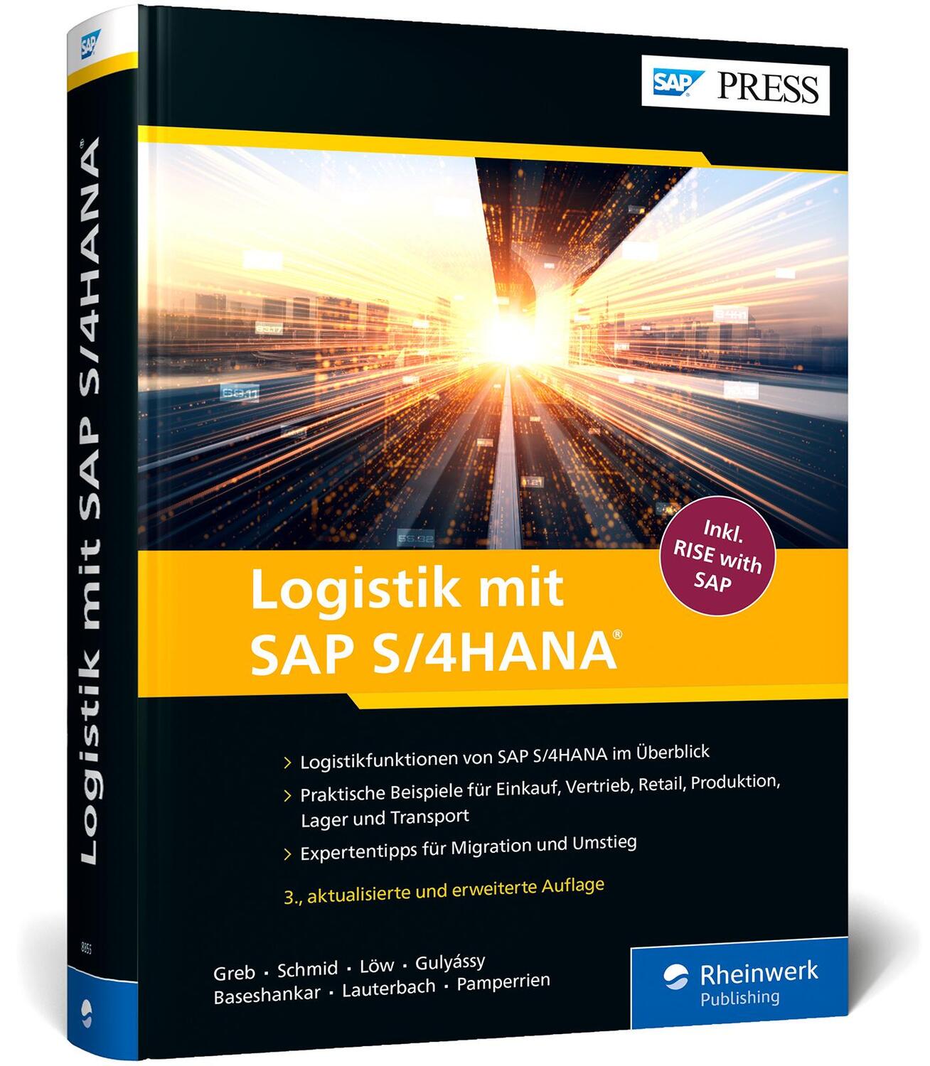 Cover: 9783836288552 | Logistik mit SAP S/4HANA | Alexander Greb (u. a.) | Buch | SAP Press