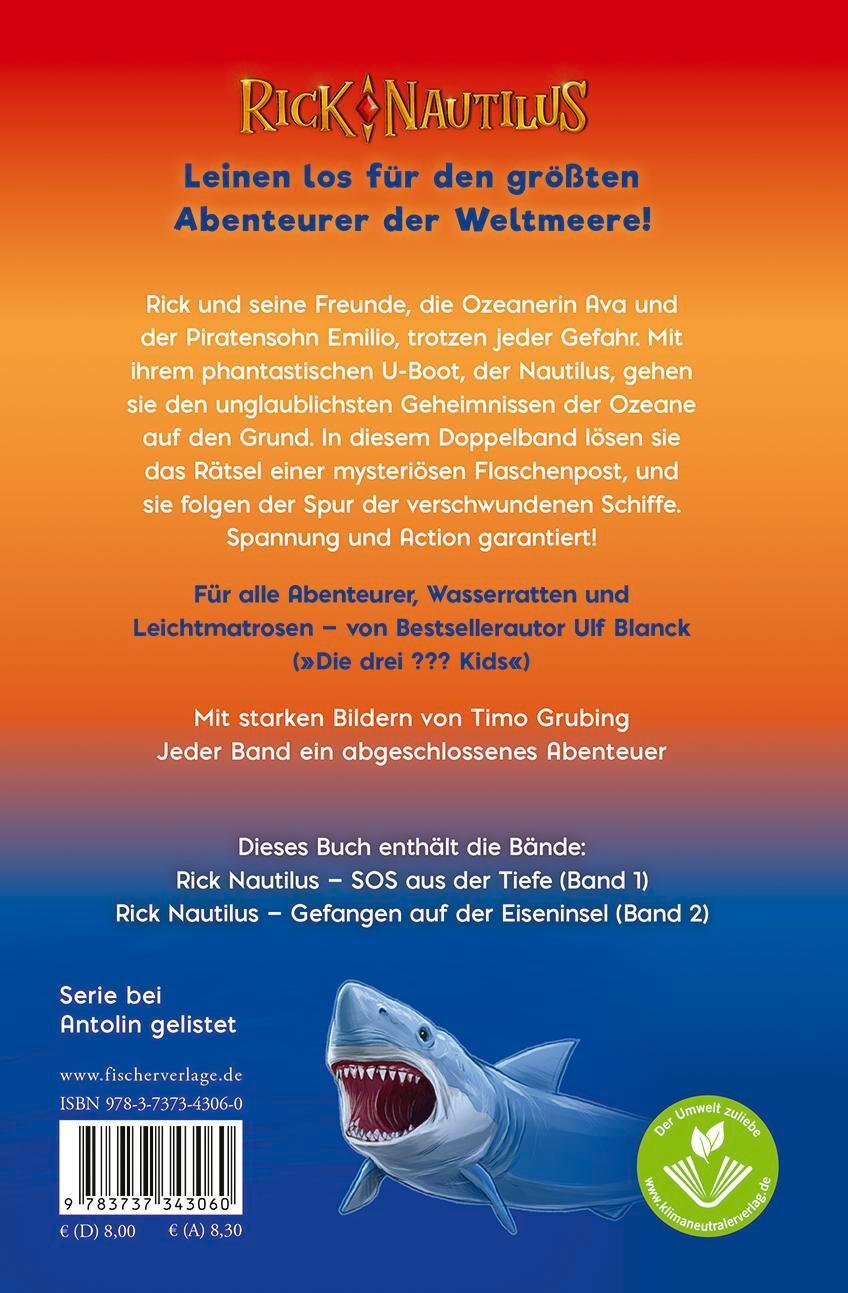 Rückseite: 9783737343060 | Rick Nautilus - Band 1 und 2 | Ulf Blanck | Buch | Rick Nautilus