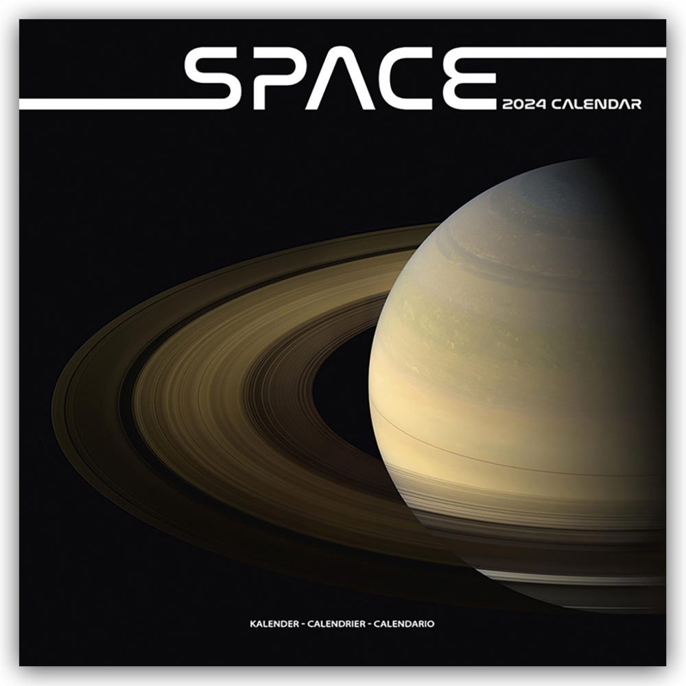 Cover: 9781804601921 | Space - Faszinierendes Weltall 2024 - 16-Monatskalender | Ltd | 13 S.