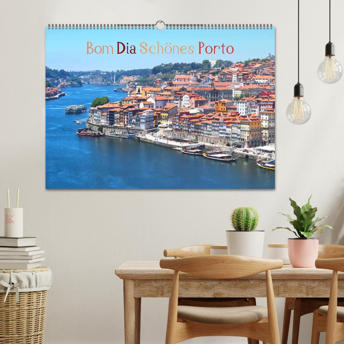 Bild: 9783435037179 | Bom Dia Schönes Porto (Wandkalender 2025 DIN A2 quer), CALVENDO...