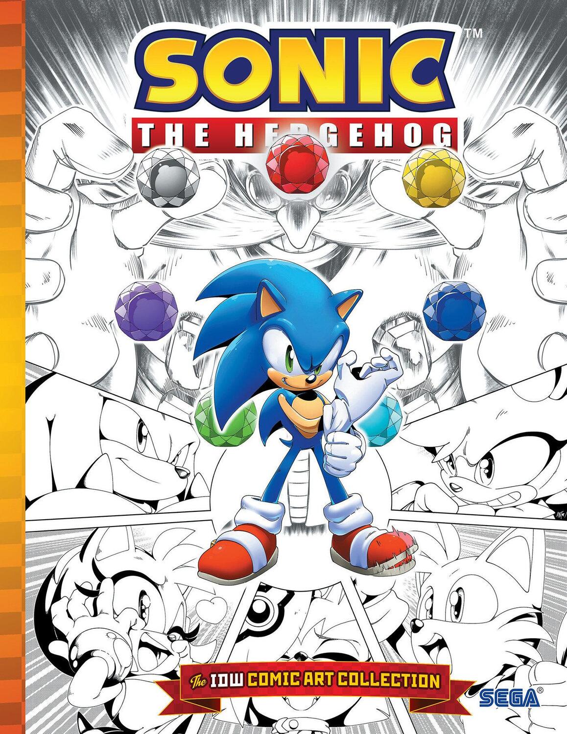 Cover: 9798887240428 | Sonic the Hedgehog: The IDW Comic Art Collection | Buch | Englisch