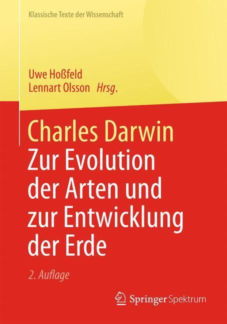 Cover: 9783642419607 | Charles Darwin | Zur Evolution der Arten und zur Entwicklung der Erde