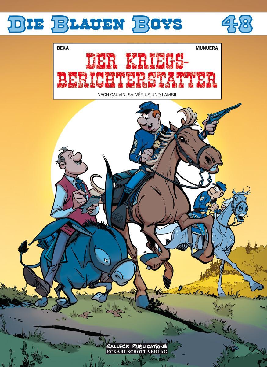 Cover: 9783899087949 | Die Blauen Boys Band 48 | Der Kriegsberichterstatter | Beka | Buch