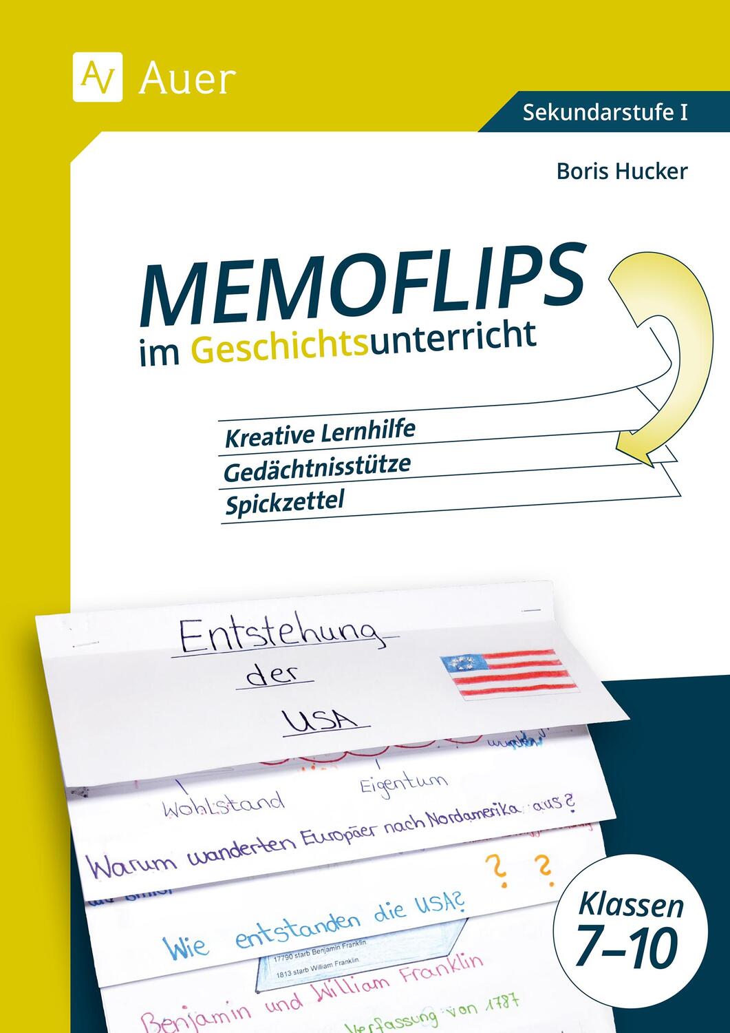 Cover: 9783403087052 | Memoflips im Geschichtsunterricht Klassen 5-10 | Boris Hucker | 108 S.