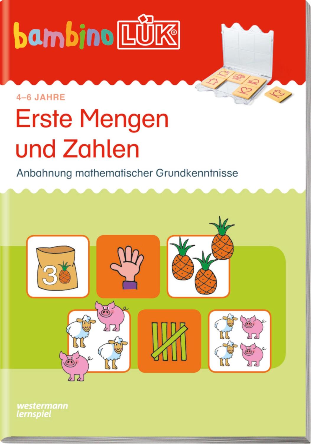 Cover: 9783837776720 | bambinoLÜK - Erste Mengen und Zahlen | Michael Junga | Broschüre