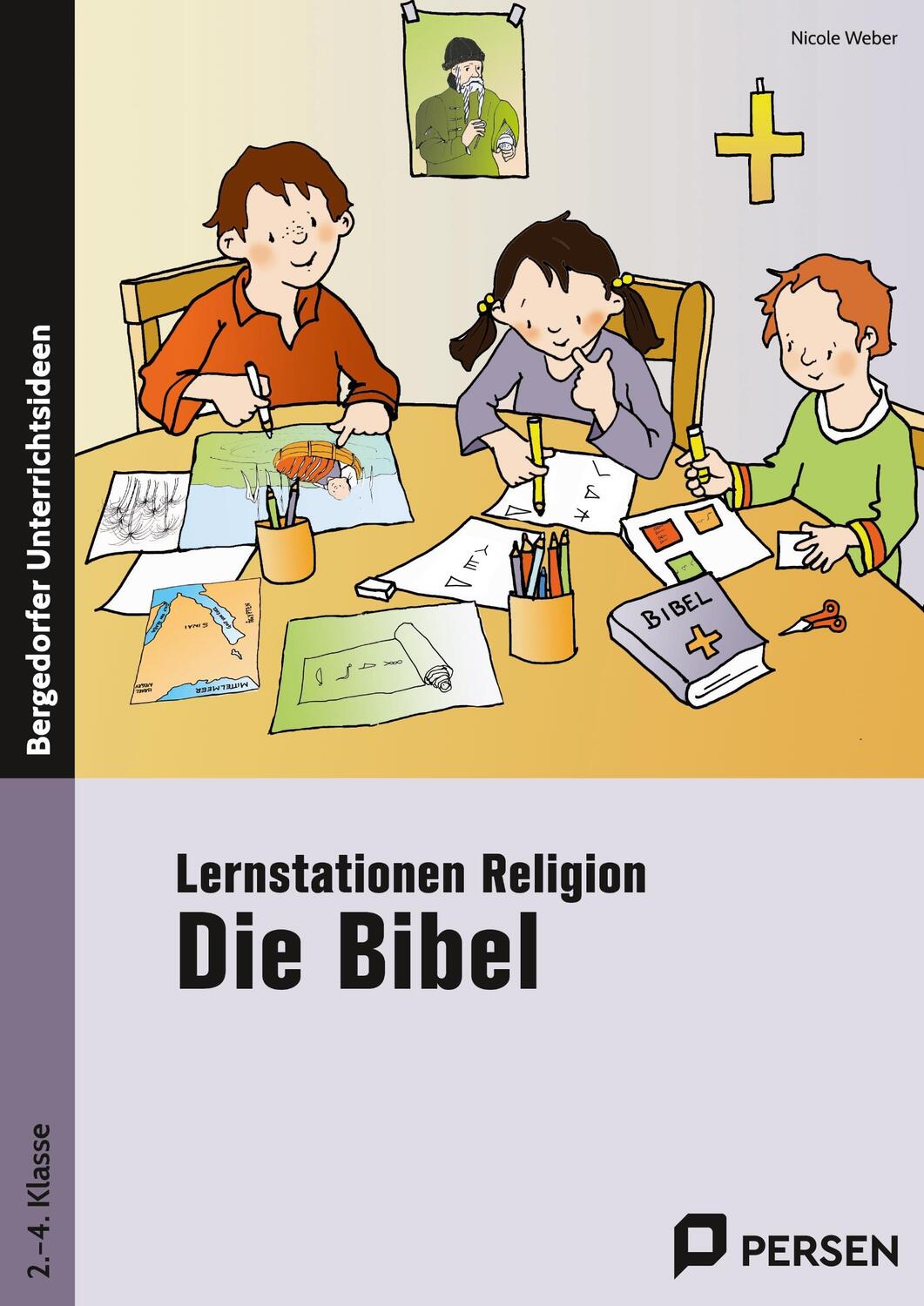 Cover: 9783403201229 | Lernstationen Religion: Die Bibel | 2. bis 4. Klasse | Nicole Weber