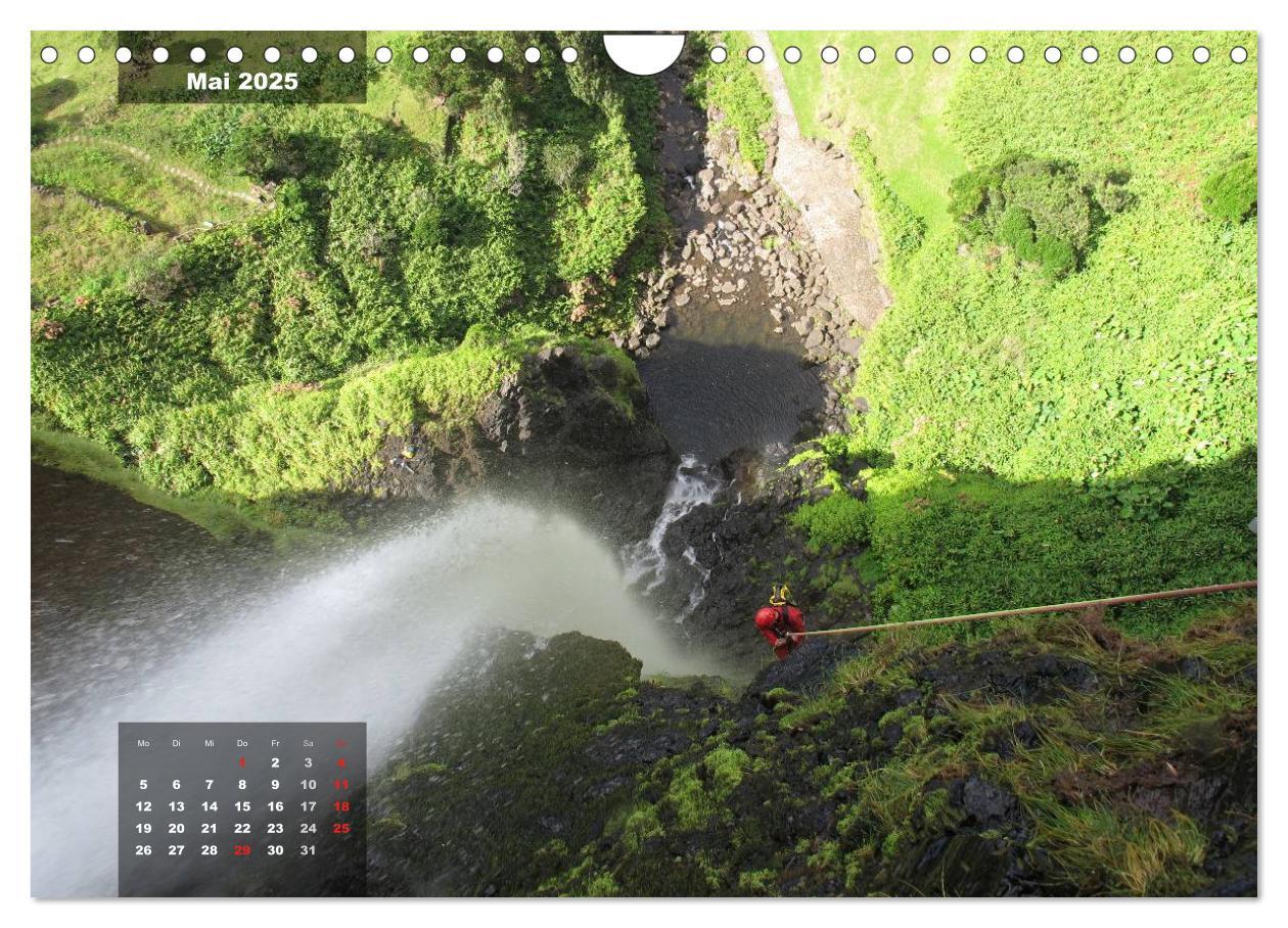 Bild: 9783435630561 | Abenteuer Canyoning (Wandkalender 2025 DIN A4 quer), CALVENDO...